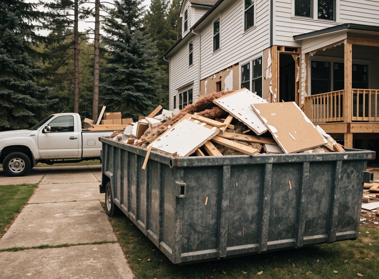 Construction Debris Removal in Huntsville, Alabama
