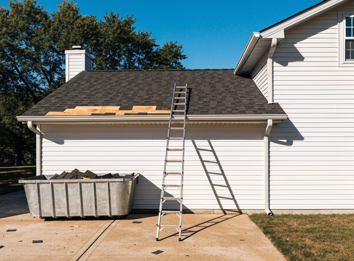 Roofing & Heavy Debris Dumpsters in Huntsville, Alabama
